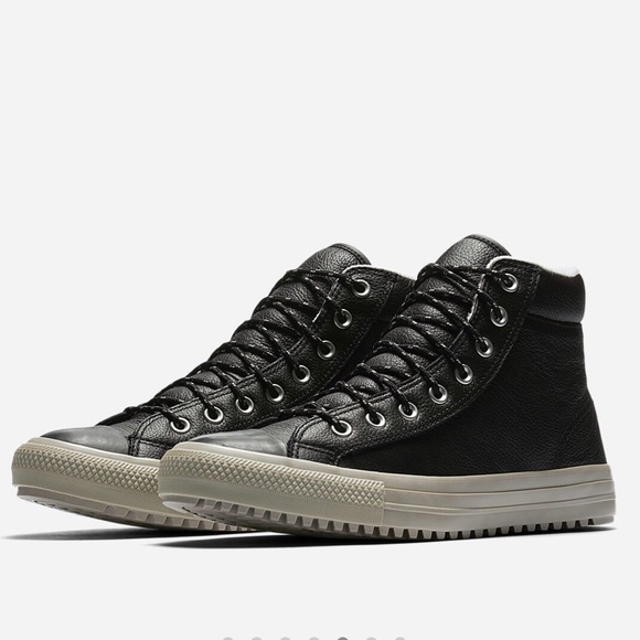 converse boot pc tumbled leather